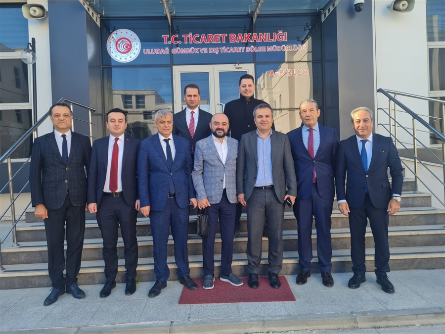 Uludağ ve Marmara Gümrük ve Dış Ticaret Bölge Müdürlüklerine ziyaret